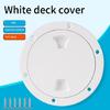 4/6/8 Inch ABS Twist Out Plate Water Tight Seal Boat Deck Inspection HatchTwist Screw Out Deck Plate Simple Installation