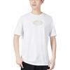 PUMA T Shirts Men's White Crew Neck Moderate (Unisex) T-Shirts 676624 02