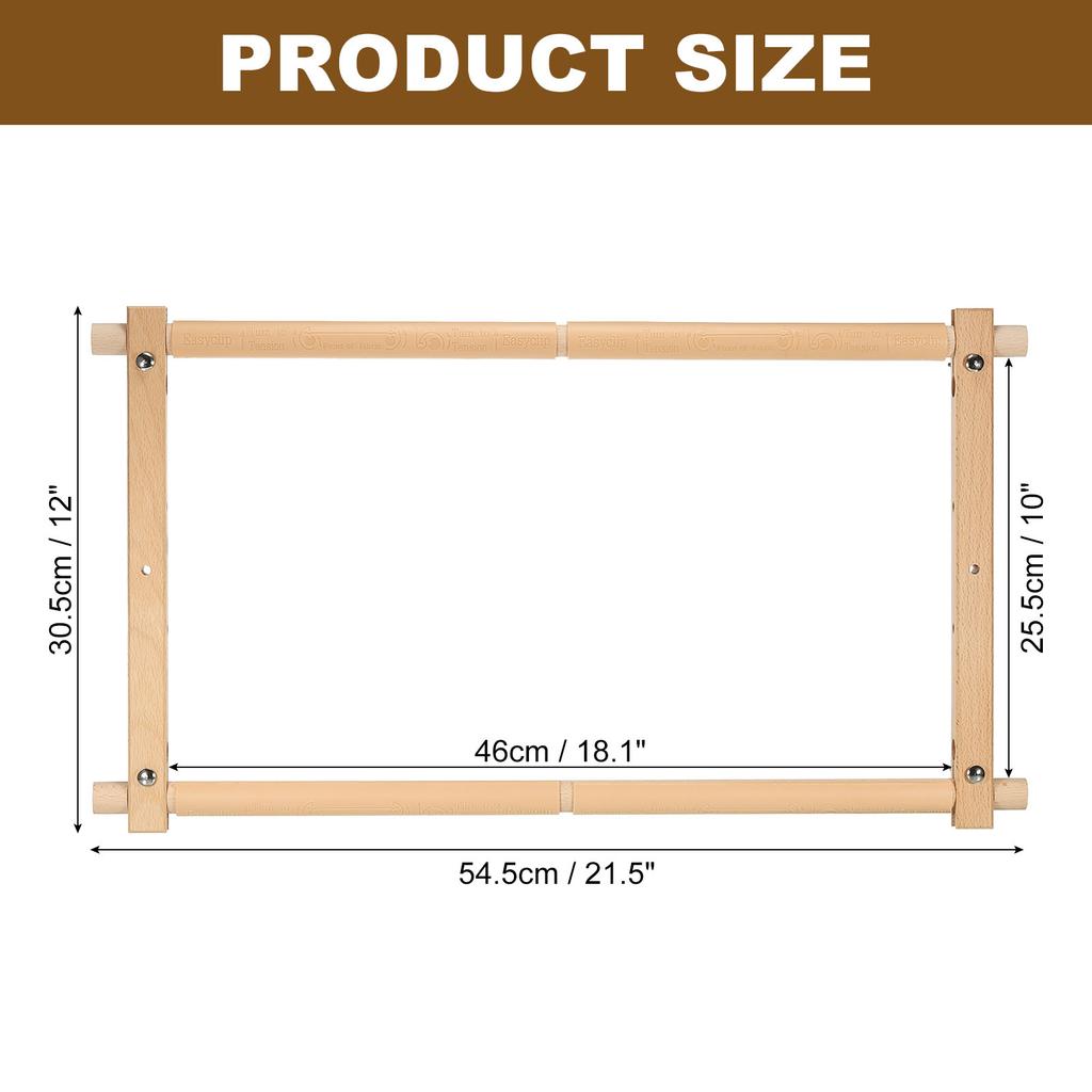 Рамка-свиток для вышивки гобеленов из бука, Рамка для вышивки крестом, Держатель для рамки, Рамка-свиток для needlepoint, Рамка-свиток для вышивания крестом