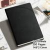 Твердый переплет А5, студенческая тетрадь, дневник, рабочий блокнот, книга для записи деловых встреч, заметки по предметам, справочник, 100 листов, 200 страниц