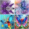 5D Full Square Diamond Painting Butterfly DIY Diamond Embroidery Animal Mosaic Rhinestone Cross Stitch Decoration