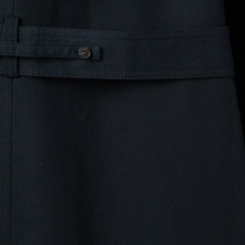 Shesmiss Cotton Balmacaan Trench Coat Swwbyp11010 Dn