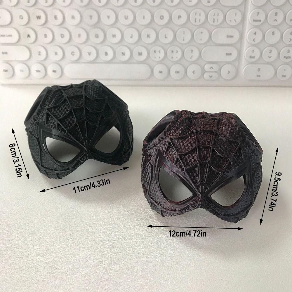 Аксессуар для костюма косплея Маска Бэт-кота Мстителя Черная маска кота с паутиной Для кошек и собак