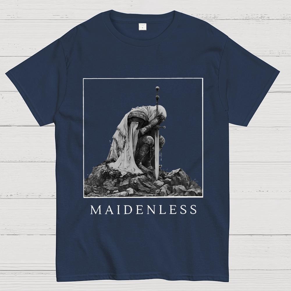 Maidenless Unisex 100% Cotton Summer Casual Cool Loose T-Shirt