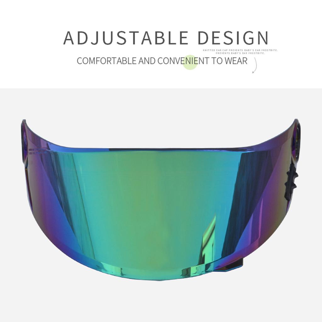 Motorcycle Anti-UV Anti-Scratch Wind Shield Helmets Lens Visor Replacement for LS2 FF358 FF396