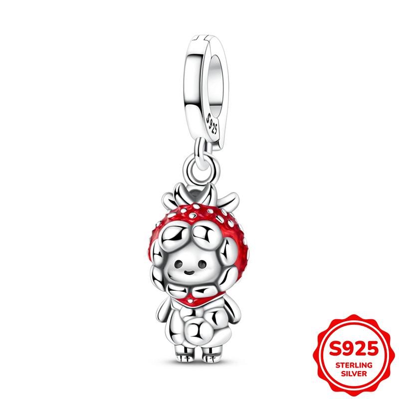 New In Copper Various Doll Series Dangle Charm Bead Fit 3Mm Bracelet Necklace For Women Pendant Luxury Diy Jewelry Gift