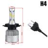 1Pc H4 H7 H11 COB Car LED Headlight Bulbs Hi-Lo Beam 36W 16000LM 6000K Auto Headlamp Led Car Light 12V Car Styling Bright