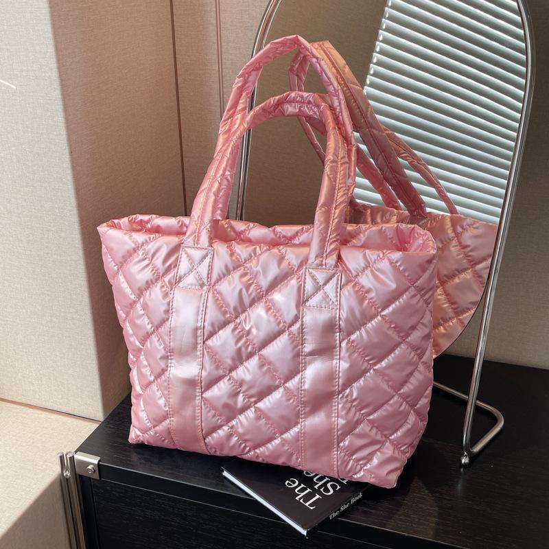 Большая вместимость модная сумка однотонная сумка через плечо женская повседневная сумка-тоут