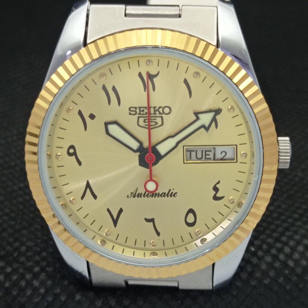 ВОССТАНОВЛЕННЫЕ SEIKO 5 PRESIDENT AUTOMATIC MENS JAPAN WATCH BACK 575b-a305220-9