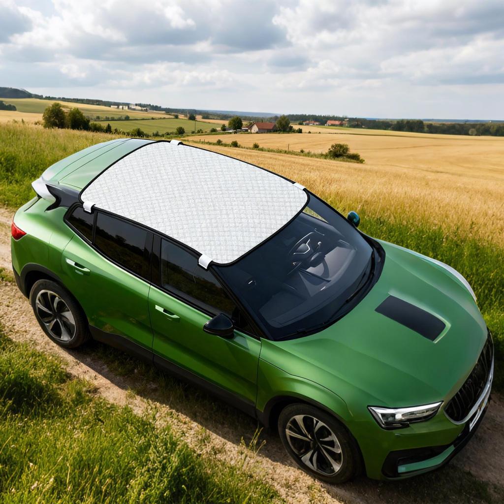 Защита люка автомобиля Водонепроницаемые аксессуары для защиты крыши автомобиля Защита от солнца Чехол на крышу для седанов внедорожников Автомобильный сон Кемпинг