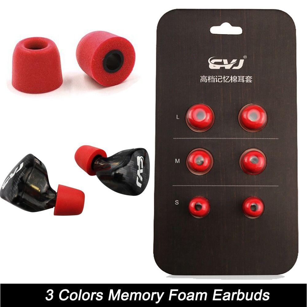 3Pair(6шт) Шумоизоляционные наушники из пены с эффектом памяти, подушечки для ушей, модные