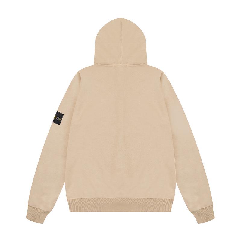 Многоцветная Худи на молнии с вышитым логотипом для пар