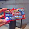 Hangable Mechanical Keyboard Toy Clear Key Sounds Bag Pendant Charm  For Children