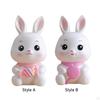Фигурки кроликов, копилка, настольный милый небьющийся декоративный кролик, банка для экономии денег