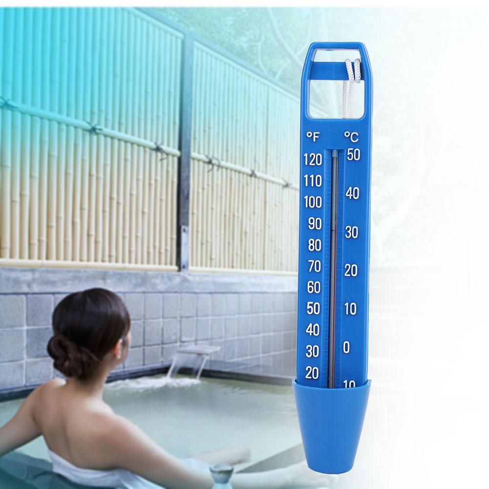 Плавающий термометр для бассейна, термометр для воды с веревкой, спа-ванна для бассейна