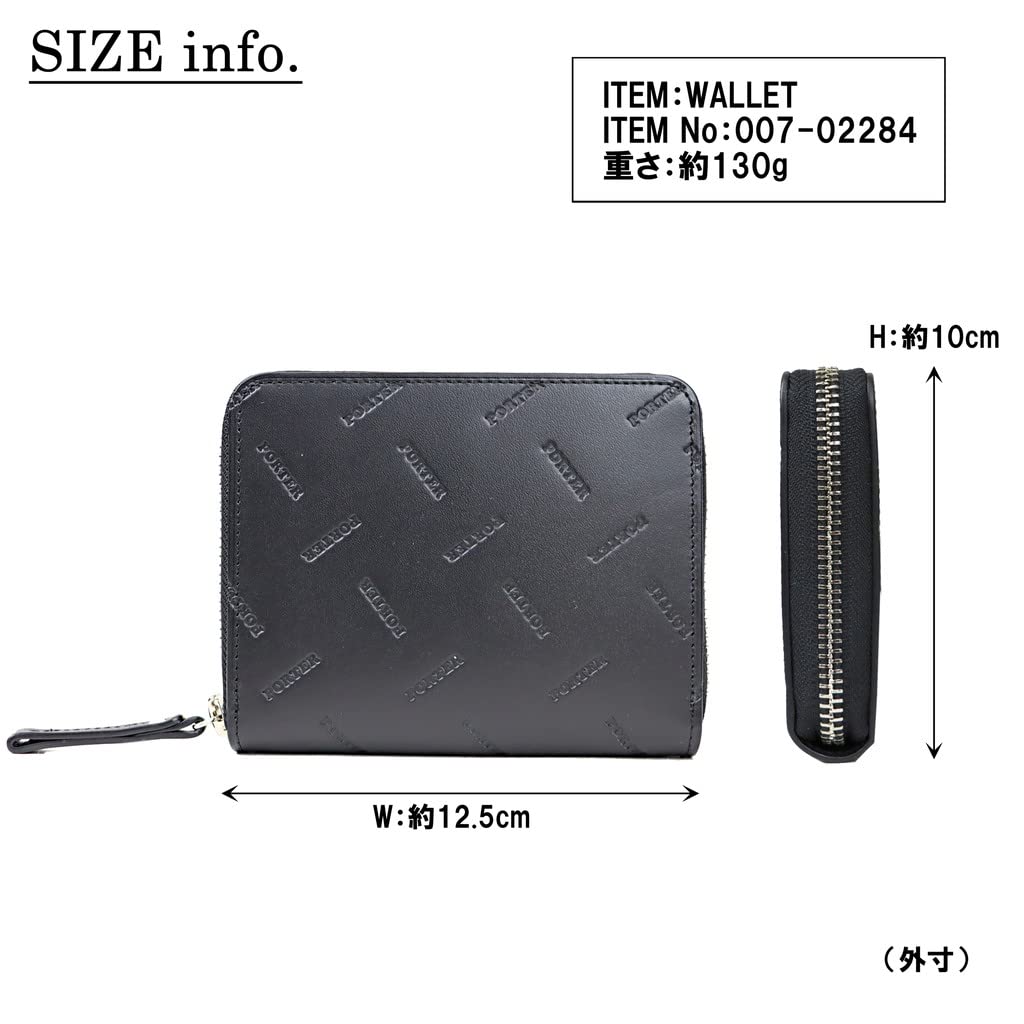 Porter ENCHASE кожаный КОШЕЛЕК двойной кошелек [Porter] мужской 007-02284 черный/10