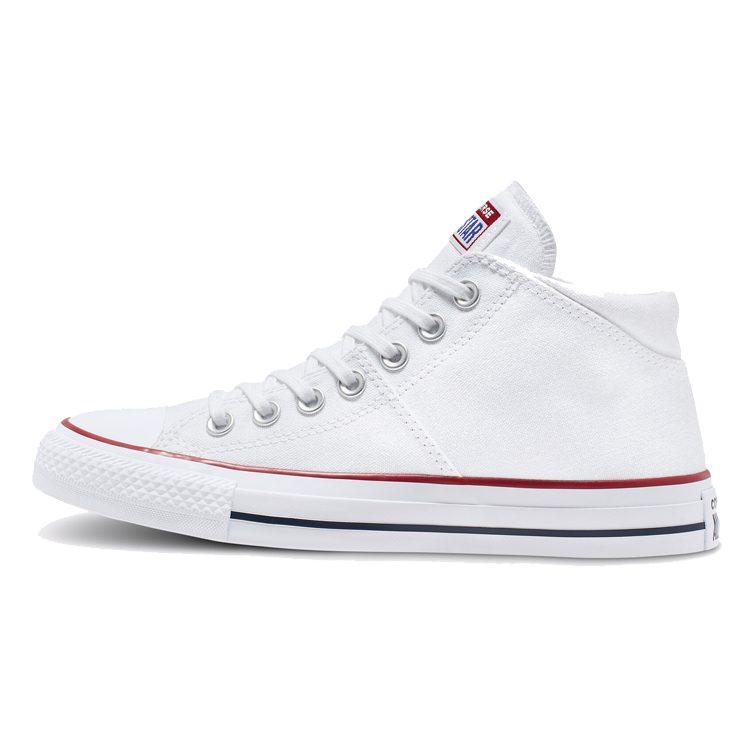 Converse Кеды Chuck Taylor All Star Madison Mid Классические и Универсальные Легкие Средней Высоты Канвасовые Женские Чисто Белые 563511F