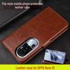 OPPO Reno10 5G Чехол-книжка из кожи Crazy Horse для iPhone 4 Pro, XR, Xiaomi