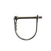 Safe Coupler Pin, D Pins for Trailers Tiny Small Full Marine Grade Shaft Locking Pin Wire Lock
