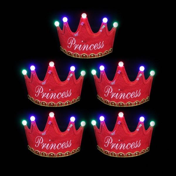 Gel Luna 3-stage Light Control LED Light Crown Headband Set LG-09