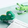 Mini Stapler for Desk Small Cute Stapler Crocodile Dinosaur Design Pocket Stapler Office Supply Accessory