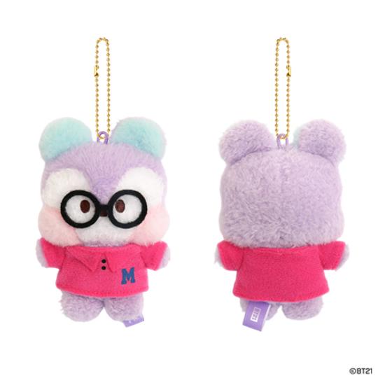 BT21 Брелок для ключей Minini Plush PREPPY ver.