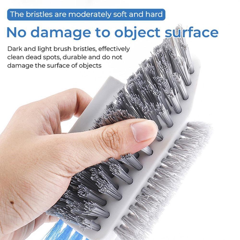 1PCS Wall Corner Brush Windows Slot Cleaner Floor Seam Brush Scraping Brush Bathroom Floor Corner Brush Toilet Cleaning Brush