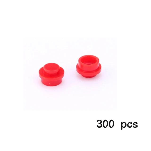 300 ШТ. Детали для сборки MOC 4073 6141 Пластина Круглая 1x1 Точка Сделай сам Строительные Кирпичики 1*1 Фигурки Лампочки Обучающая Игрушка идеально подходит для Детей