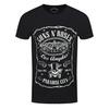 Guns N Roses Unisex Adult Paradise City Label T-Shirt