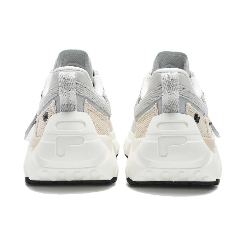 Fila Fusion Кость DX Ретро Легко носить Амортизирующие Прочные Низкие Папины Кроссовки Женская кроссовка Серо-коричневый T12W411107F-FF