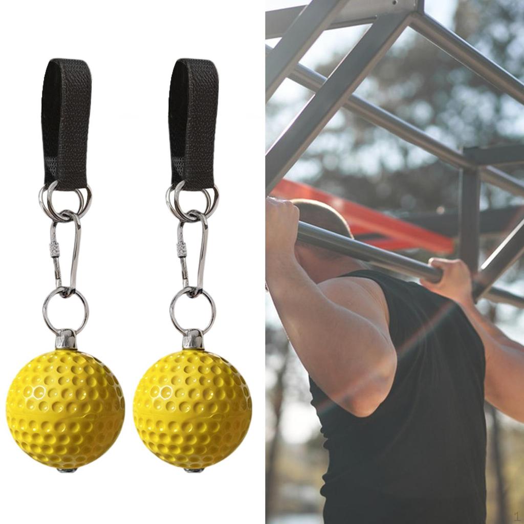 Pull Up Grip Handle Exercise Ball Men Women Training for Home Fitness