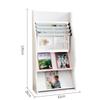 Wooden Newspaper & Magazine Display Rack