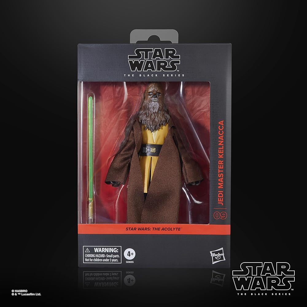 Hasbro Звездные Войны Черная Серия Мастер-Джедай Кельнак 15см Фигурка Действия для Коллекции Acolyte Deluxe