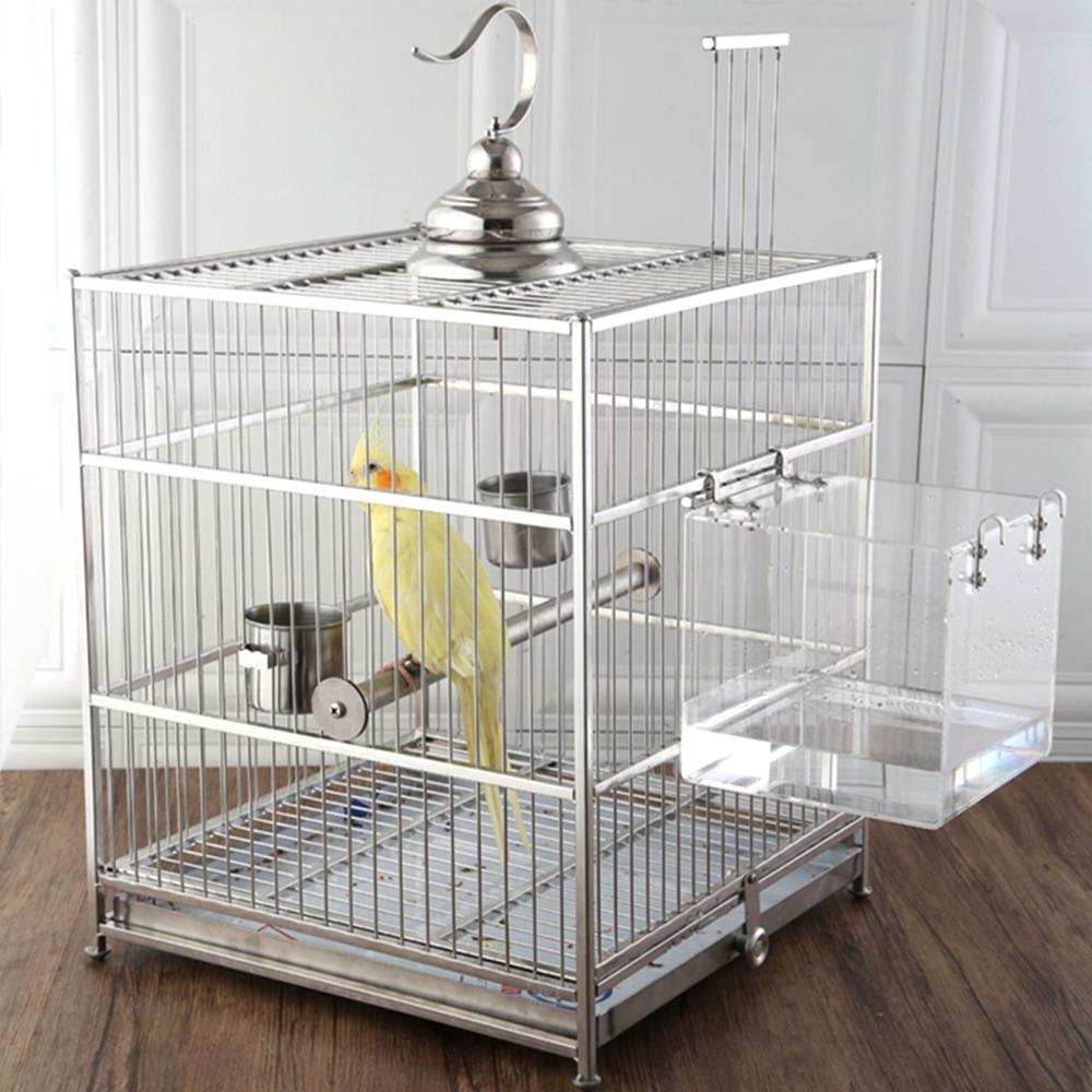 Волнистые попугайчики Канарейка подвесной акриловый портативный душ ванна для птиц ванна для попугаев клетка для купания птиц бокс для купания