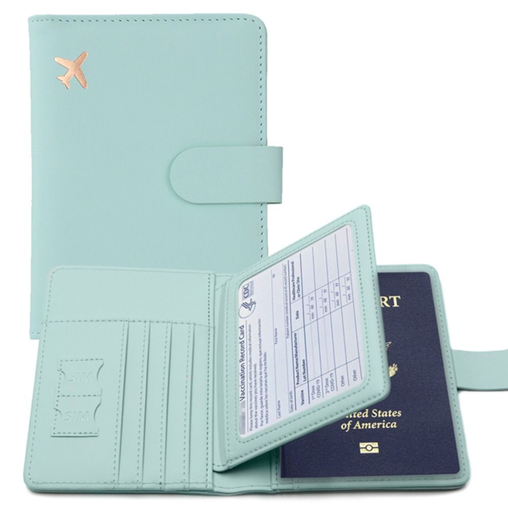 ID Address Ticket Holder Travel Accessories Passport Holder Passport Protective Cover PU Card Case