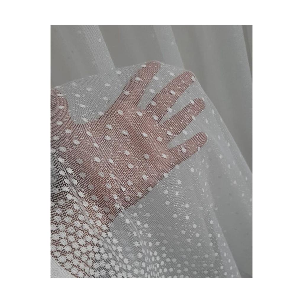 Роскошные трикотажные тюлевые шторы Poolology, простое шитье, 1/3, плотные плиссированные