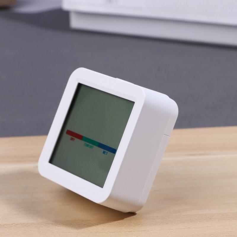 Датчик температуры и влажности Wi-Fi Домашний подключенный термометр с подсветкой ЖК-дисплея Комнатный гигрометр Голосовое управление