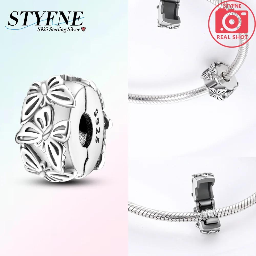 Изысканный цвет Стрекоза Отпечаток лапы Чешуя дракона Клипса Шарм Разделитель Медная бусина Подходит для оригинального ожерелья браслета DIY Подарок Женщинам