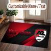 Custom Rug AZ Alkmaar Pattern Print Name Text Soft Non‑Slip Floor Carpet for Home Indoor Decoration