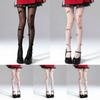 Pearl Embroidery Pearl Stockings Velvet Bow Pantyhose Fashionable Body Stockings  Base Layer