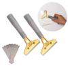 Очиститель Стеклокерамической Плиты Скребок Удалитель Многоцелевой Набор Ракелей Шпатель Выдвижные Лезвия Скребок для Затирки Угол Стены