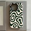 Clmj Colorful Water Splash Phone Case for iPhone 17 16e 16 15 14 13 12 11 X XS 8 Air Pro Max Plus Luxury Double-layer Back Cover