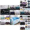Wrinkle Resistant Anti-slip Couch Sofa Cover Made From Soft Polyester And Spandex
