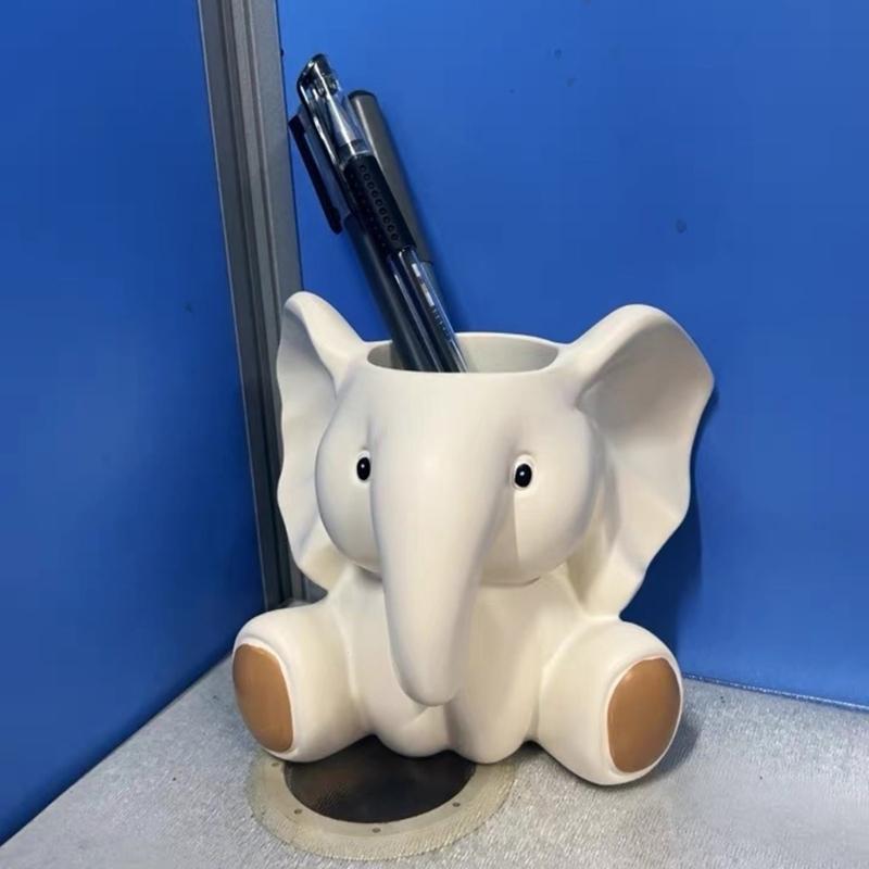 Форма в форме слона, форма для сочных цветов, силиконовые формы, форма для держателя карандашей в виде животных для энтузиастов
