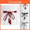 Elegant Woven Fringe Waist Belt For Women Ideal For Dress Decoration And Fashion Accessory