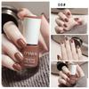 Nail Art Разрывной быстросохнущий без лампы лак для ногтей с блестками матовый водонепроницаемый лак для ногтей без запекания LM