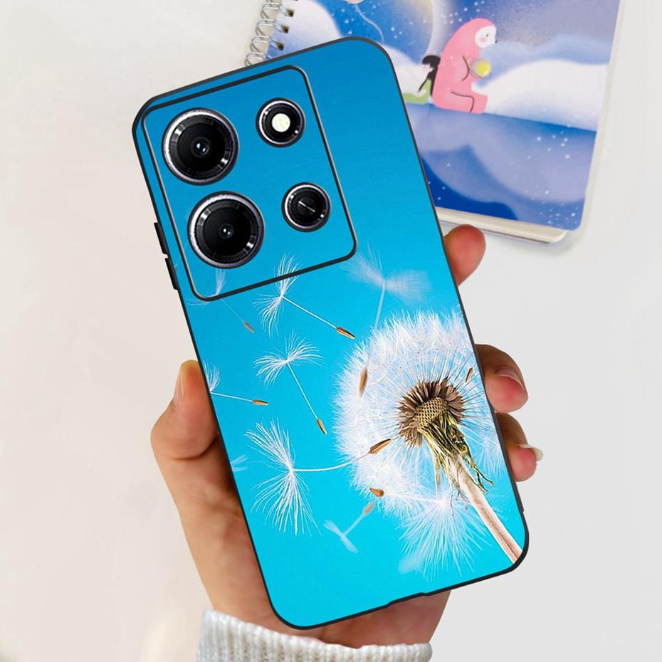 Модный Чехол-бабочка для телефона Infinix Note 30i Note30 Pro 2023 Мягкий Силиконовый ТПУ Задняя Крышка Для Infinix Note 30 Pro Note30i