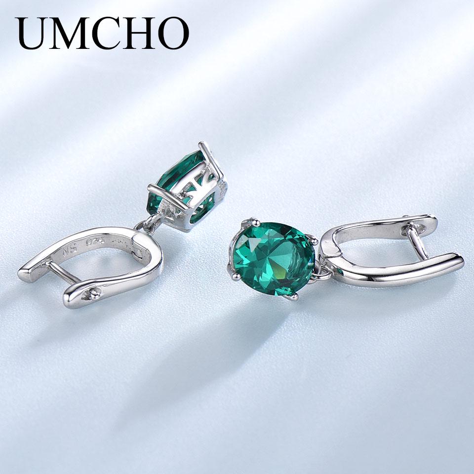 Umcho Серьги-клипсы с овальным камнем для женщин, корейские серьги, модные ювелирные изделия на юбилей, день рождения, День святого Валентина, подарки