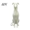 Compact Dog Sculpture 3D Printed Huibiti Figurine, Simulated Sitting Shape Model, Delicate Hair Durable Figure Texture, One-Piece Molding, Mini