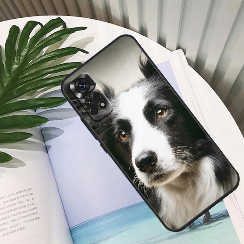 Border Collie Dog Funda For Xiaomi Redmi Note 14 13 10 11 12 15 Pro Plus Case For Redmi 15C 14C 10C 12C 13C 15